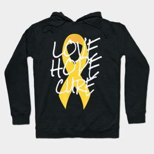 Love Hope Cure Sarcoma T shirt Sarcoma Cancer Hoodie